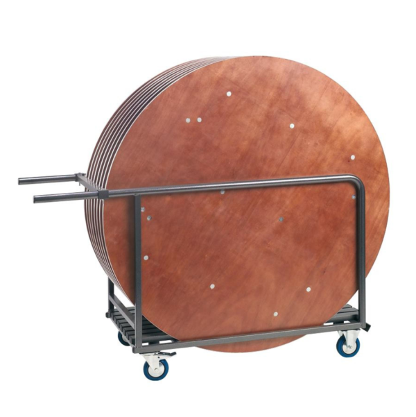 Transportkar voor ronde buffettafels
