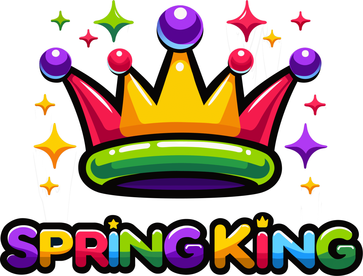 Springkell Logo Springkasteel huren? De Specialist in Verhuur van Springkastelen